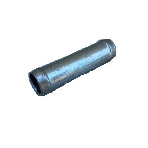 Соединитель прямой D-18 мм сталь